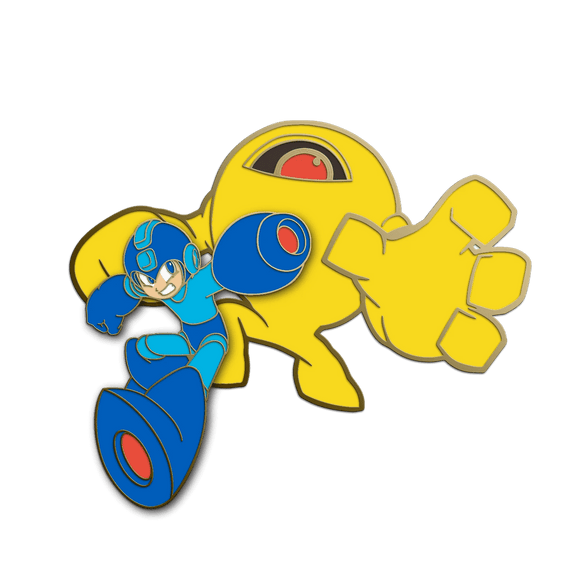 Mega Man Vs Yellow Devil Pin