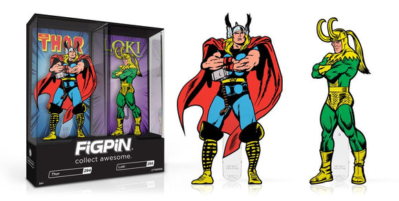 Thor & Loki 2 Pack #294 & #295 FiGPiN NYCC LE500