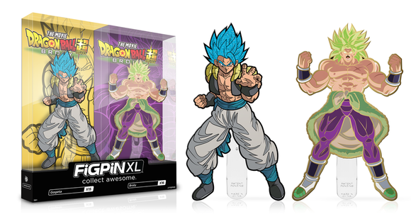 Gogeta & Broly FiGPiN XL #X15/X16 Funimation SDCC Exclusive 2 Pack