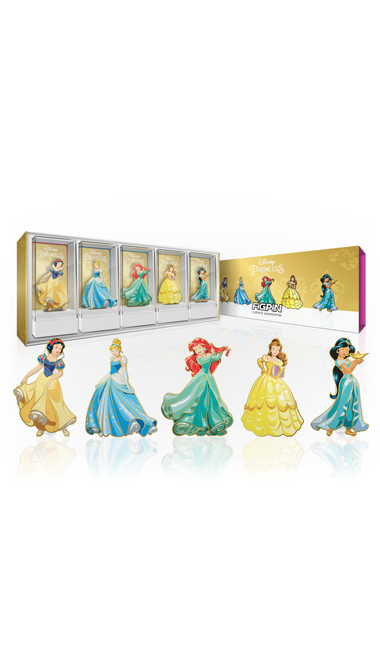 FiGPiN Exclusive Disney Princess Deluxe Box Set