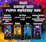 June Disney D23 FiGPiN Mystery Box