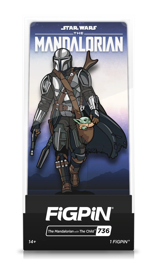 The Mandalorian with The Child #736 FiGPiN Star Wars